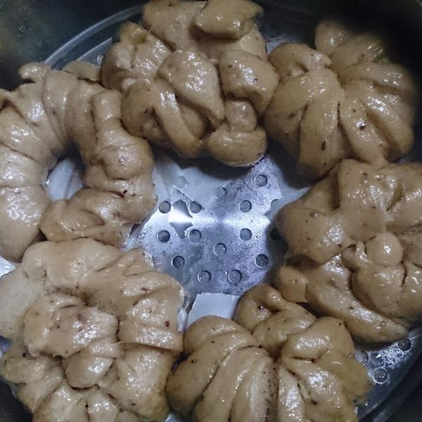 無添加「糖色」,純【黑糖饅頭】:戴楓兒 一起做