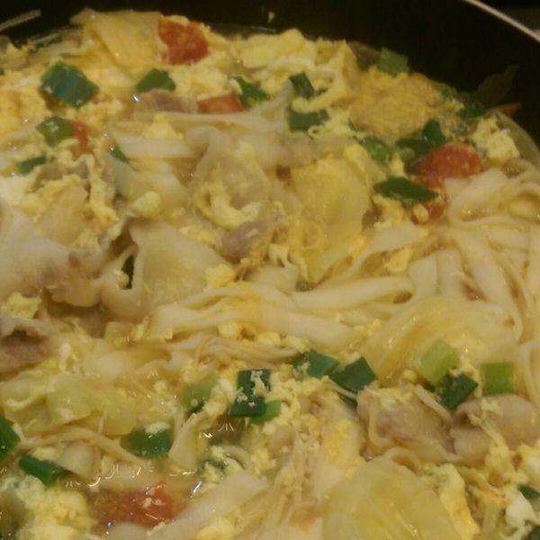 (超快速+超簡單) 蕃茄煨麵 : Ava Cai一起做