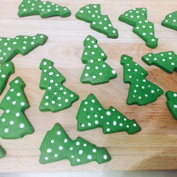 抹茶餅乾 : 趙元薇一起做