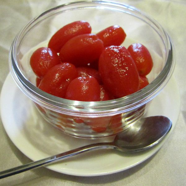 梅漬小番茄。滋味酸甜真開胃：謝大花 一起做