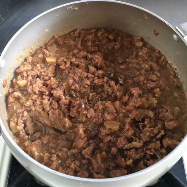 香菇滷肉燥 : 晴子一起做