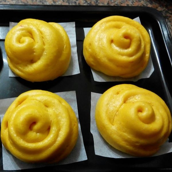 南瓜饅頭 : 張淑貞一起做