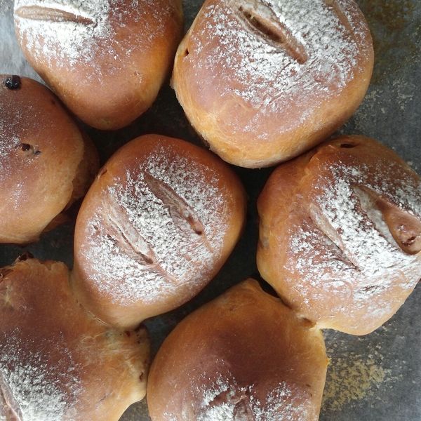 100%純鮮奶黑糖桂圓麵包 （Lie 兔 Food ）：陳雅鈞 一起做