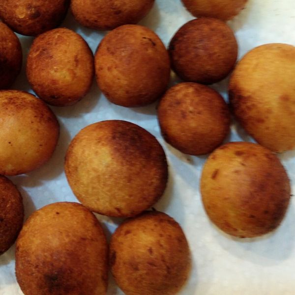 地瓜球 & 地瓜圓 : 陳姊姊一起做