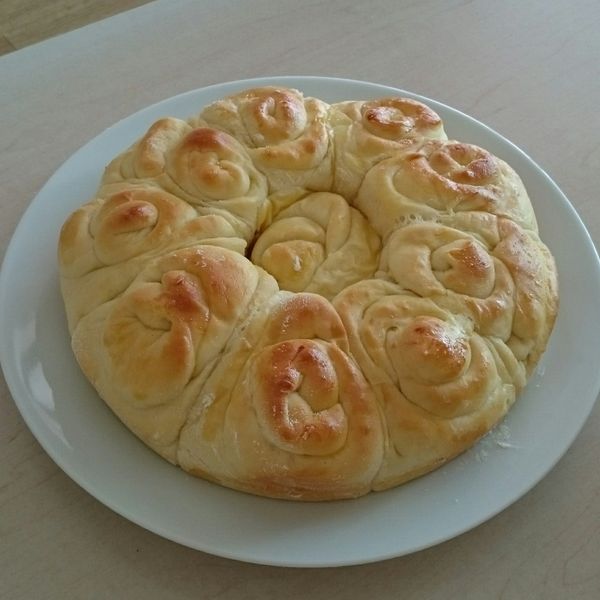 Rose Bread-玫瑰花型麵包❤!! : 很煩煮飯的DonDon一起做