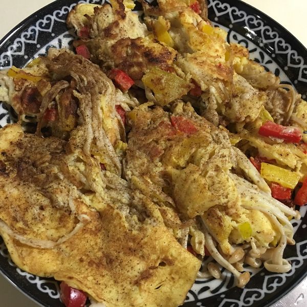 金針菇煎餠 : Bonnie Wang一起做