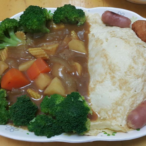 ♥ 【咖哩蛋包飯】:鄭麗雪 一起做