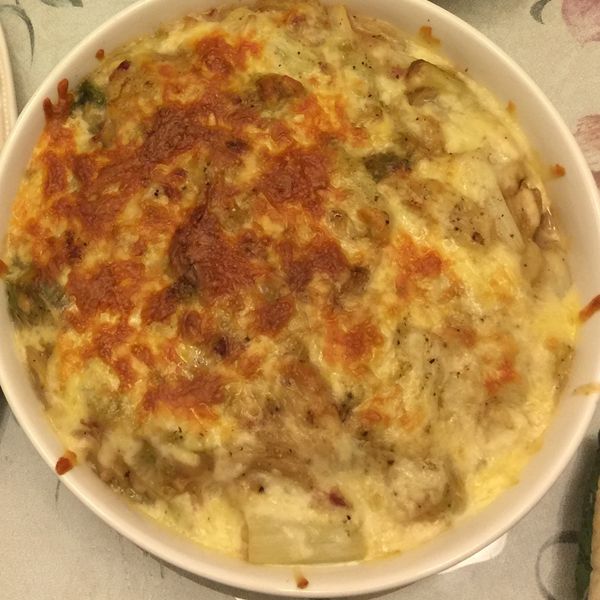 焗烤奶油白菜：陳霈玲 一起做