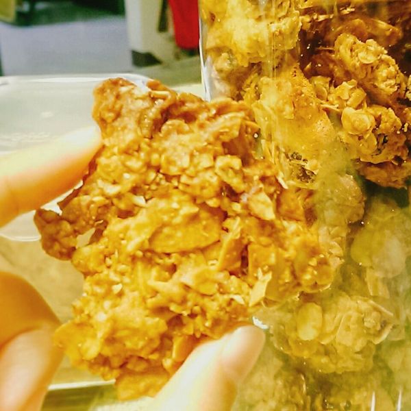 蜂蜜杏仁燕麥餅乾 : 夜奈一起做