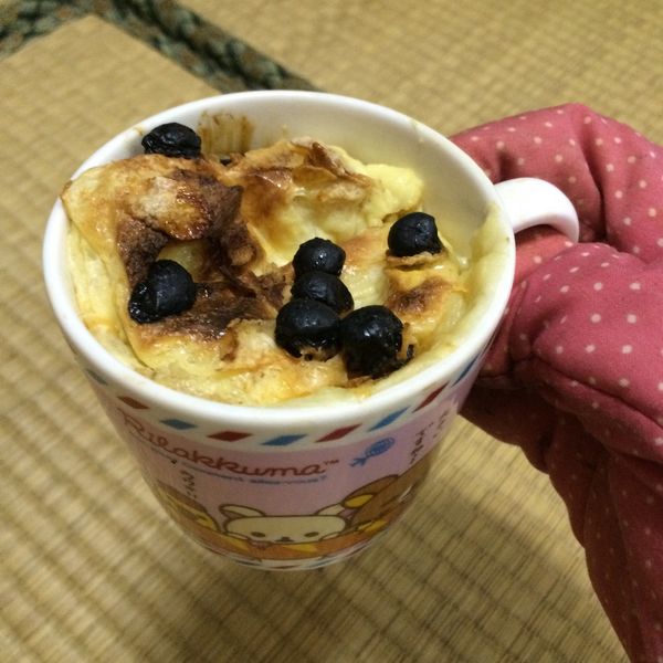 簡易烤布丁麵包 : 掐哩焰一起做