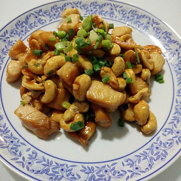 蜜汁腰果雞丁：devilann 一起做