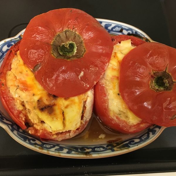 【哈笑猿】氣炸鍋番茄起司烘蛋 : twin媽學料理一起做