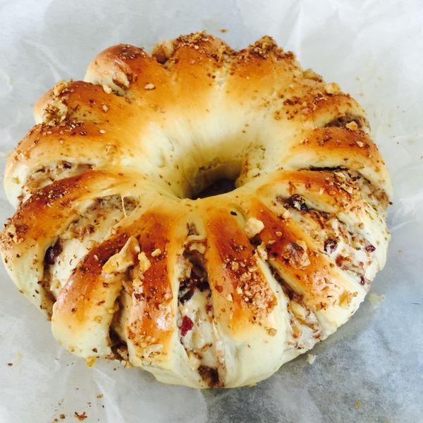 奶油乳酪核桃麵包:鄭小慈 一起做