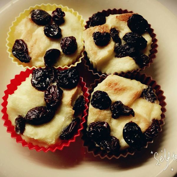 烤蜂蜜布丁麵包：李若男 一起做