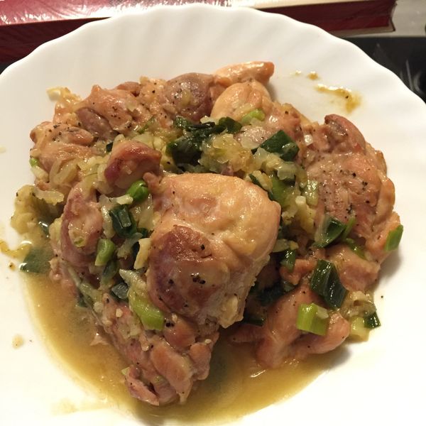 脆皮蔥油雞腿排：Naomi 一起做