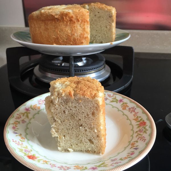 香蕉戚風蛋糕：Mrs. Shan  一起做