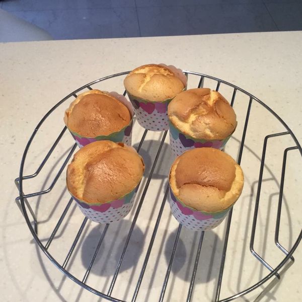 日式海綿雞蛋糕(燙麵法)：leungfamily2008 一起做