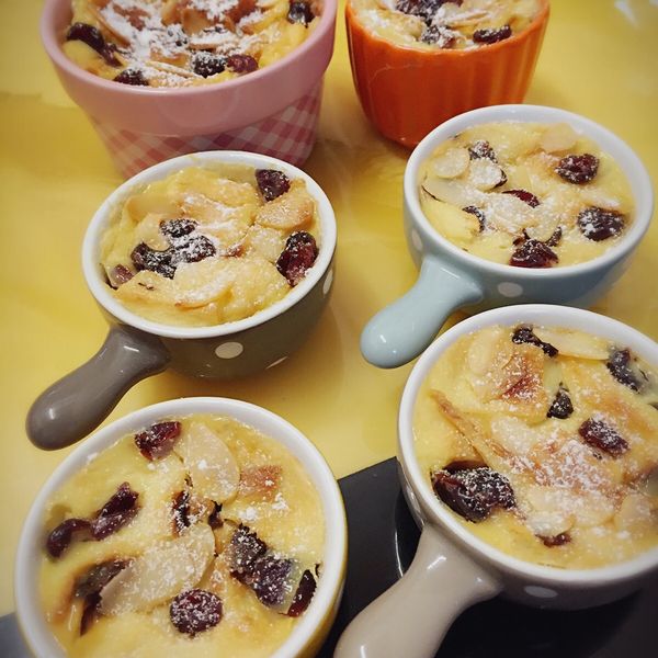 烤蜂蜜布丁麵包：皮耶 一起做