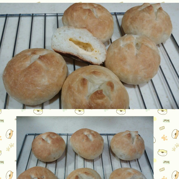 (免揉) 起司麵包 : 張英淑一起做