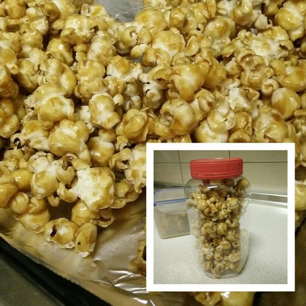 自製焦糖爆米花 : 王雅靜一起做
