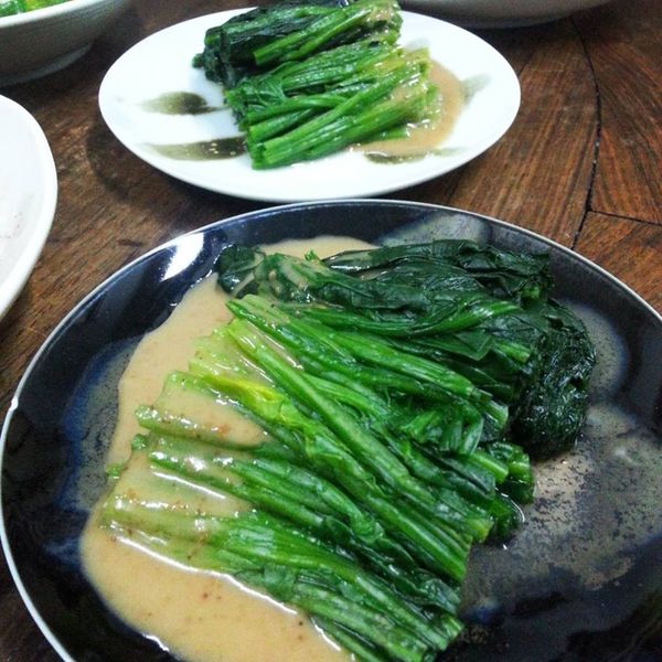 低熱量輕食》胡麻菠菜 : Chang WanChing一起做