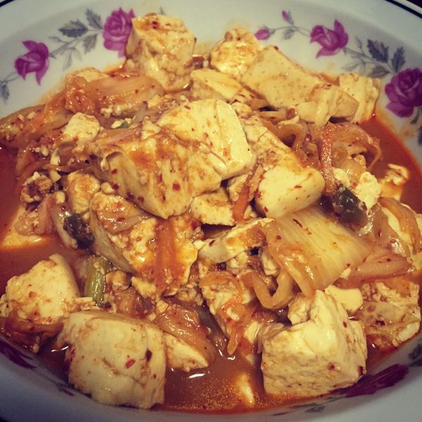 泡菜豆腐 : 野一起做