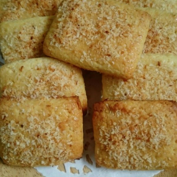 椰子餅乾 : Chia Ming一起做