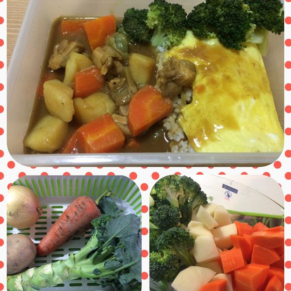 ♥ 【咖哩蛋包飯】:許螺絲 一起做