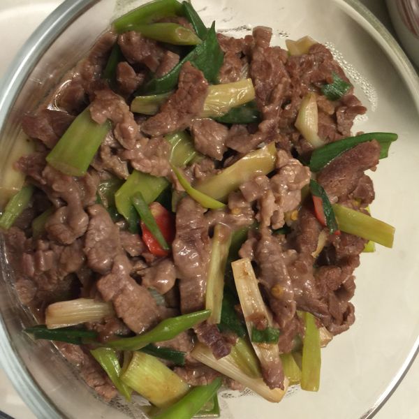 蔥爆牛肉 : Nell一起做