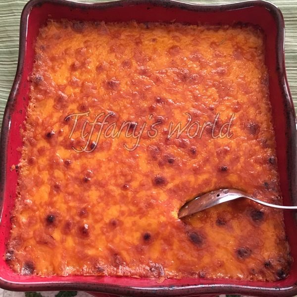 起司焗烤蜜地瓜【鷹牌煉奶】：Tiffany 一起做