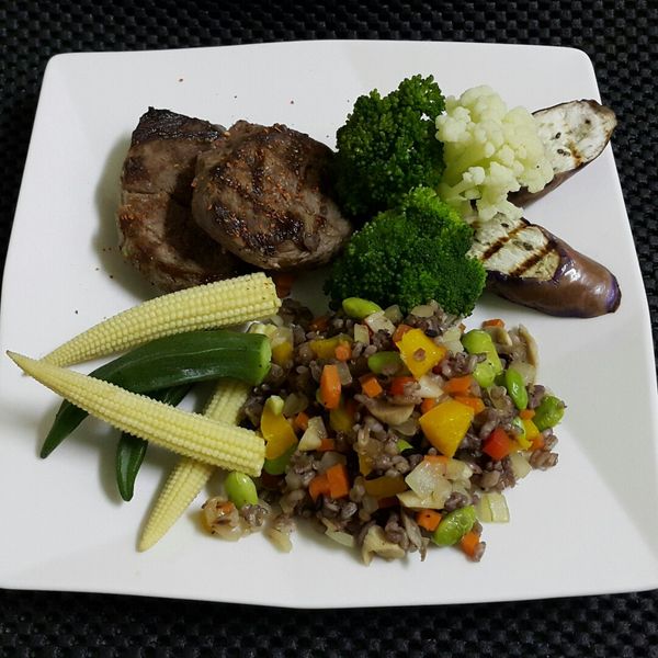 牛排菇菇燉飯：蘇子玲 一起做