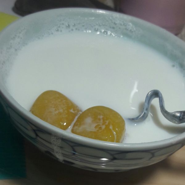 自製紫地瓜QQ圓：yu 一起做