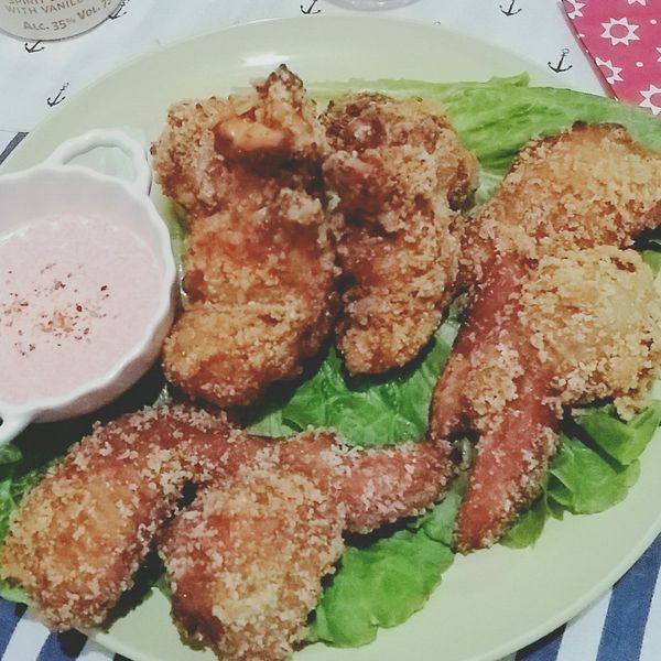 孜然咖哩炸雞鬱金香花束by戀戀家 : Duora Chen一起做