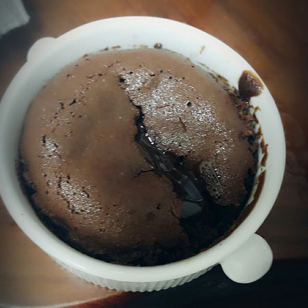 巧克力溶岩蛋糕 : Ruby一起做