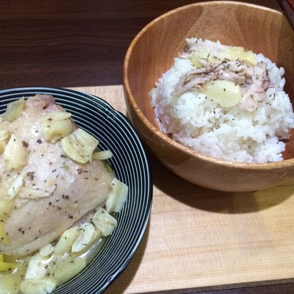 簡易電鍋版蒜頭雞【嫁妝廚藝】：Mr.電鍋桑 一起做