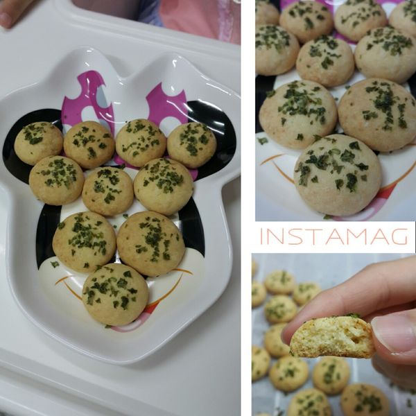 海苔奶酥餅 : 林郁馨一起做