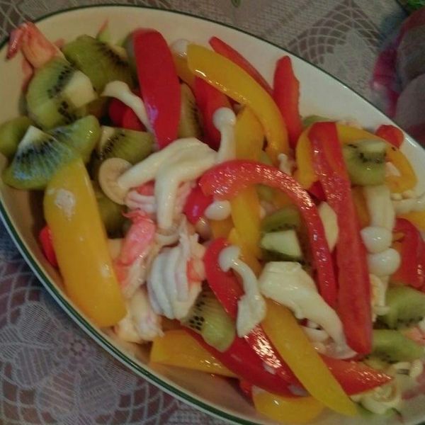 橙醬蔬果鮮蝦沙拉-好菇道美味家廚：羅憶萱 一起做