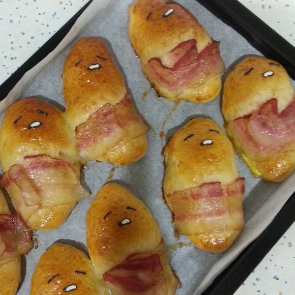 煉乳餐包 : Amber一起做