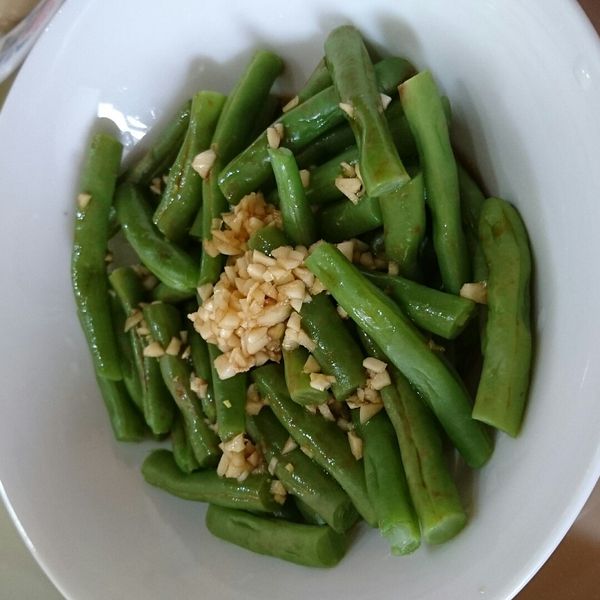 涼拌四季豆：阿芳 一起做
