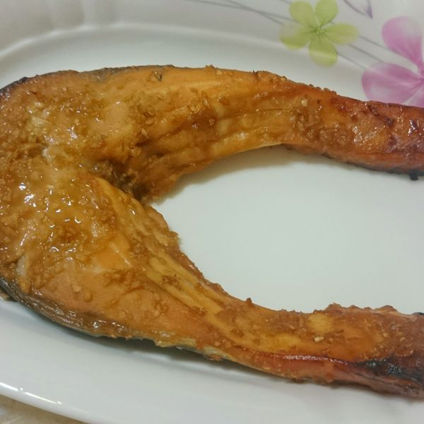 味噌烤鮭魚 : 貪吃貓一起做