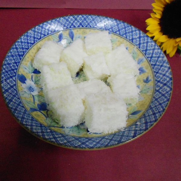 椰香鮮奶雪花糕 : 廖橘子一起做