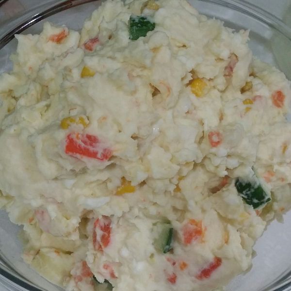 馬鈴薯沙拉：櫻仔 一起做