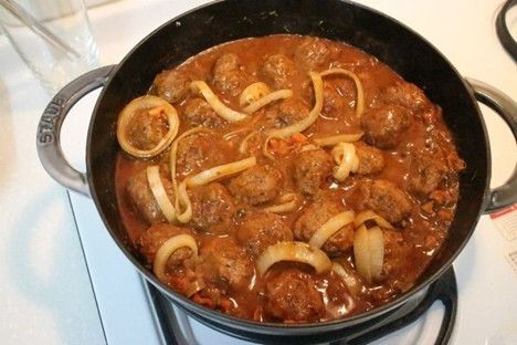 蕃茄義式牛肉丸 : Wei-wei Liang一起做