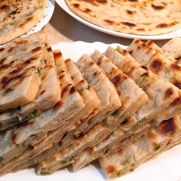 百吃不厭-蔥油餅 : pattyの料理時光一起做