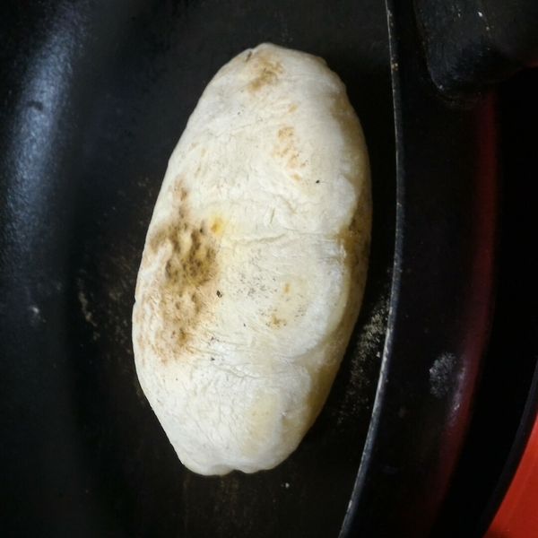 用平底鍋做口袋餅:sherry 一起做