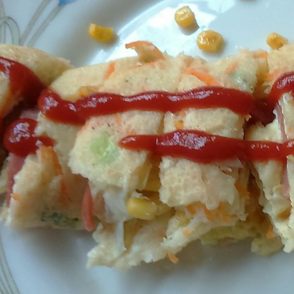 軟Ｑ蛋餅(免揉，免醒麵皮) : 施嘉慧一起做