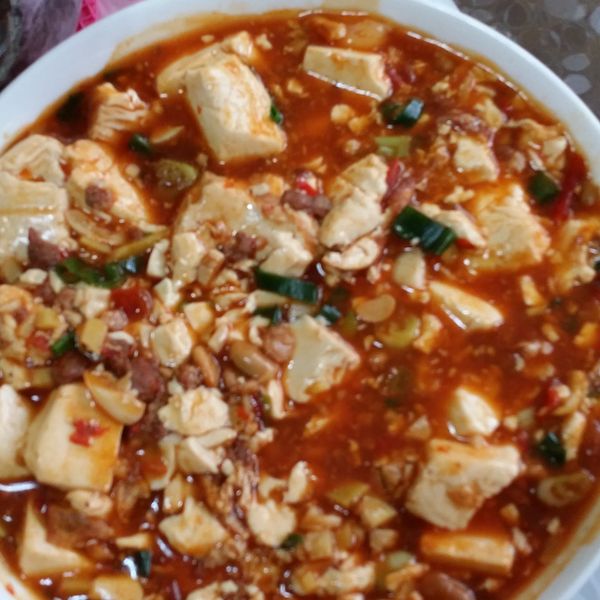 麻婆豆腐 : 喵小晴一起做
