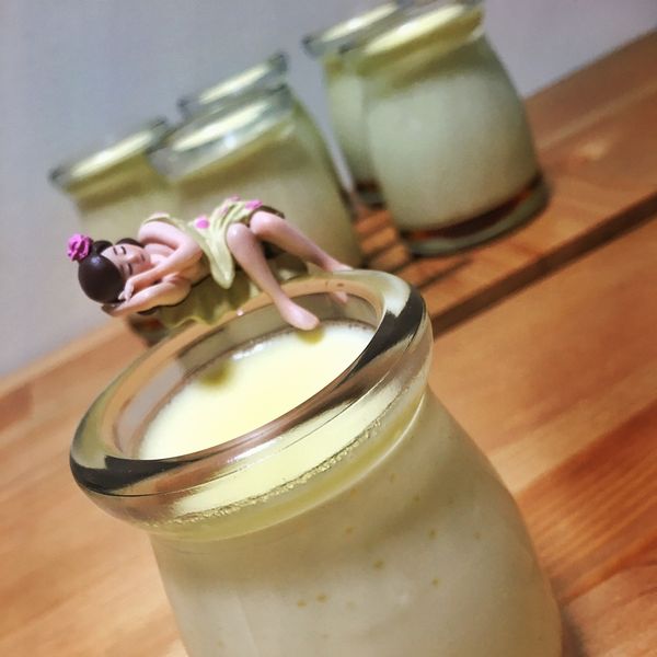 冬暖夏涼的《蒸布丁》：葵兒 一起做