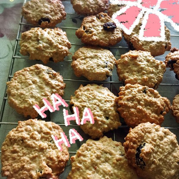 蜂蜜杏仁燕麥餅乾 : 陳霈玲一起做