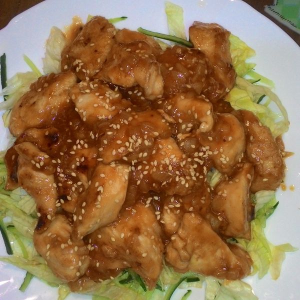 芝蔴茄汁雞丁：賴珍 一起做